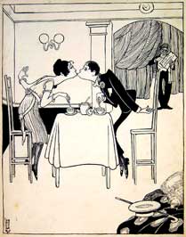 cartoon by Leoncio Martínez (Leo)