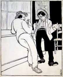 cartoon by Leoncio Martínez (Leo)