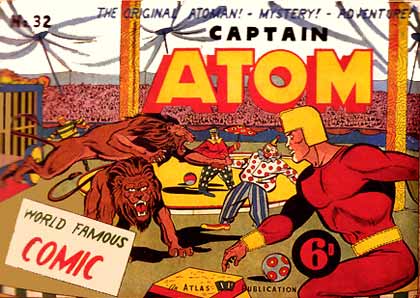 Captain Atom, by Arthur Mather (1950)
