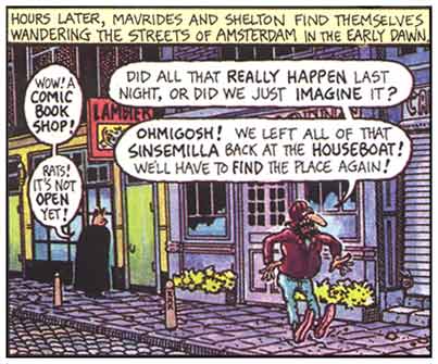 from 'The Adventures of Mavrides & Shelton', High Times, November 1990