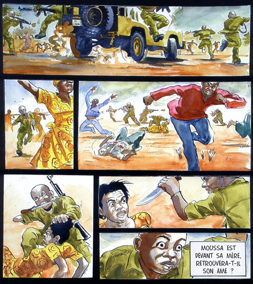 Enfance Volée, by Simon Pierre Mbumbo