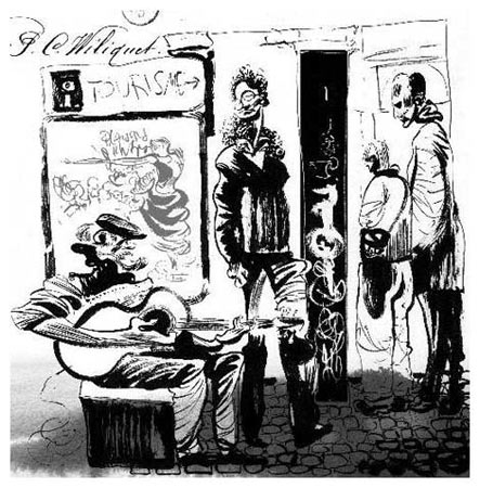 Postcards from Brussels by Dave McKean