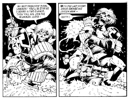 Judge Dredd, by Mike McMahon