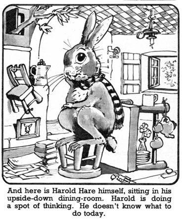 Harold Hare by Hugh McNeill