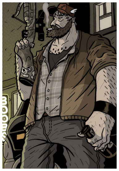 Comic art by Michael Meier