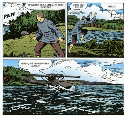 Biggles comic, by Roger Mellies