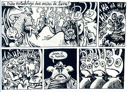 comic art from Lapin, by JC Menu