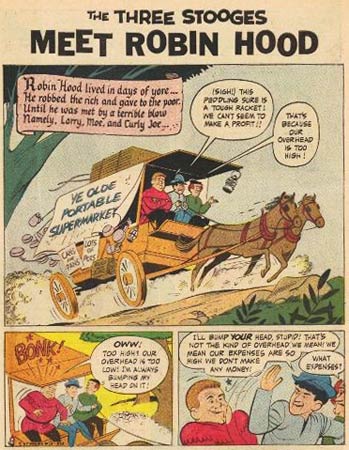 The Three Stooges by Joe Messerli