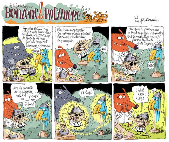 Benzène & Polymère, by Eric Meurice