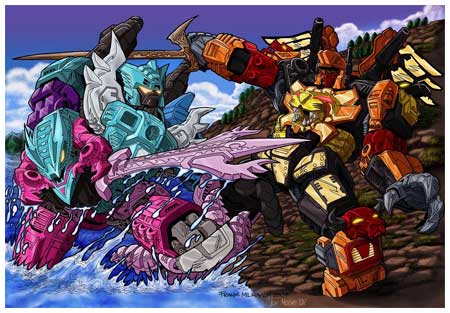 Transfomers by Frank Milkovich