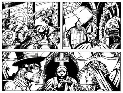 comic art by David Millgate