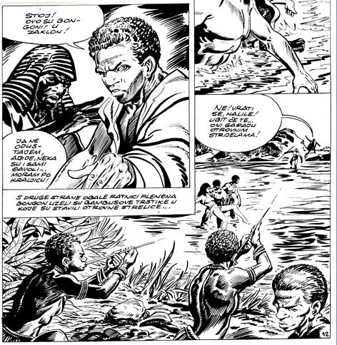 Comic art by Nikola Mitrovic