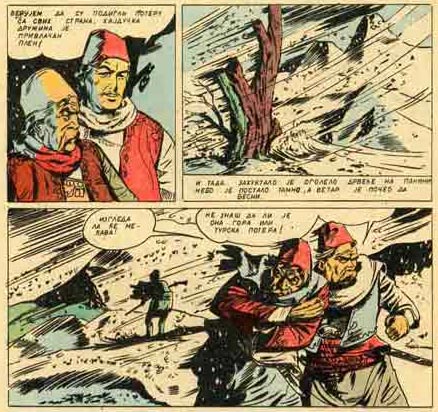 Comic art by Nikola Mitrovic