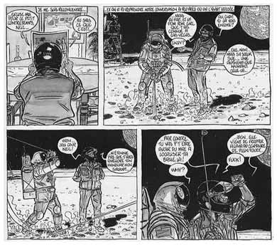 comic art by Patrick Moerell