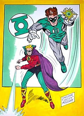 Green Lantern, by Sheldon Moldoff