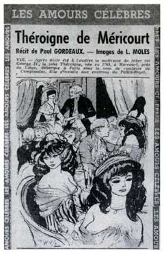 Les Amours Célèbres, by Louis Moles