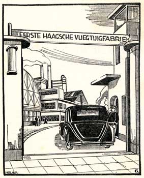 Appie van Gelder, door Koos Molier