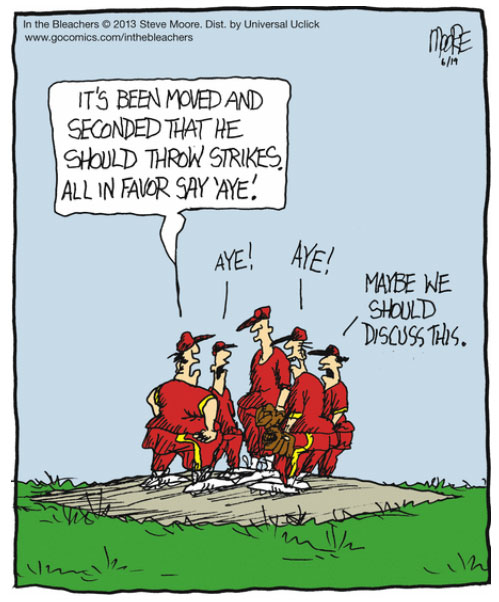 In the bleachers by Steve Moore