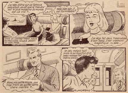 Aventures au Texas, by Robert Moreau