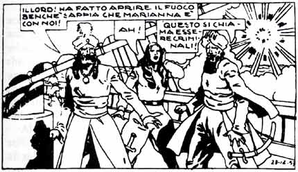 comic art by Guido Moroni-Celsi