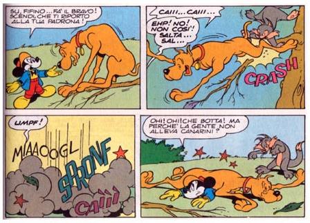 Topolino, by Alberico Motta