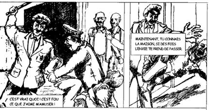 comic art by Abdelaziz Mouride