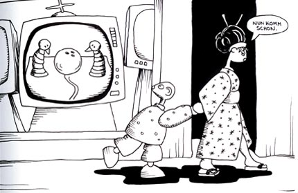 comic art by Lillian Mousli