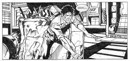 Nathan Never, by Andrea Mutti