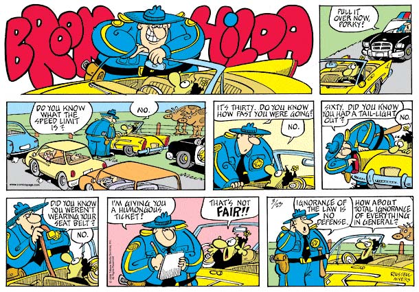 Broom Hilda by Russell Myers