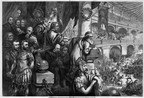 Johnson cartoon by Thomas Nast