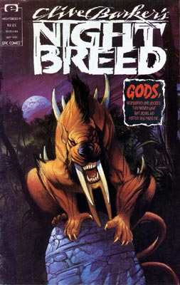 Nightbreed cover, by Mark Nelson