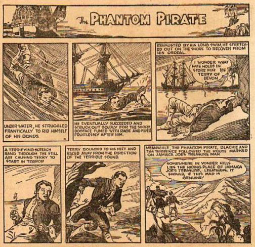 The Phantom Pirate by Syd Nicholls