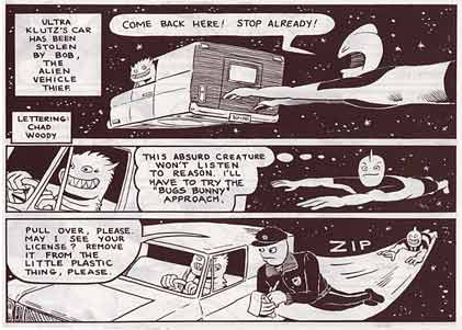 Ultra Klutz, by Jeff Nicholson