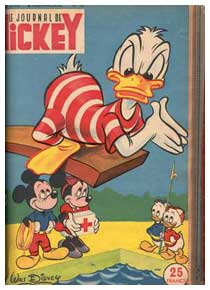 Cover for Le Journal de Mickey, by Pierre Nicolas