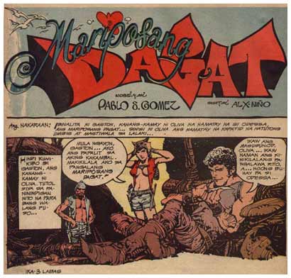 comic art by Alex Nino