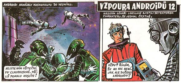 Vzpoura androidů by Milos Novak