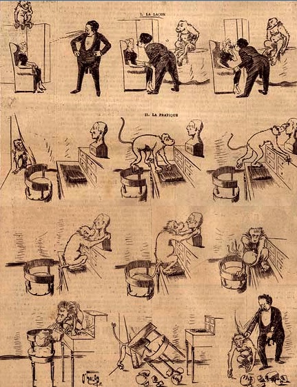 comic strip from Le National Illustre, 1895, by O'Galop (Marius Rossillon)