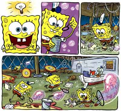Spongebob Squarepants, by Mark O'Hare