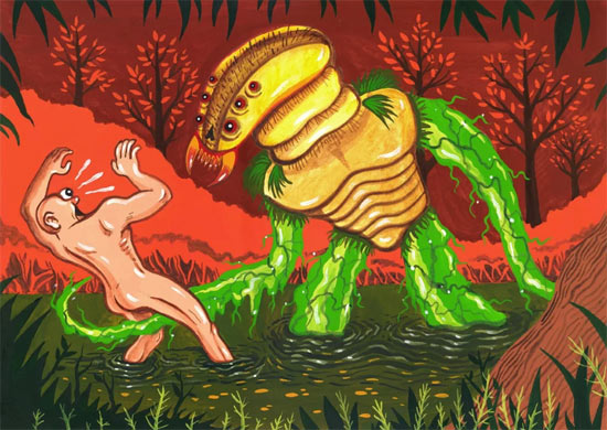 Artwork by Dieter van den Ougstraete