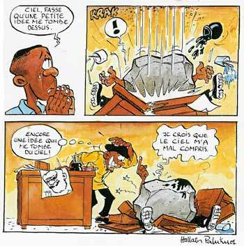 comic art by Hallain Paluku