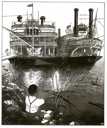 Louis Armstrong, by Philip Paquet