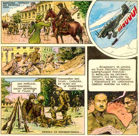 comic art by Witold Parzydlo