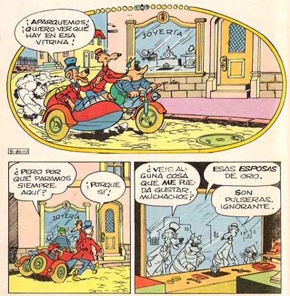 Disney comic by Carlos Paura