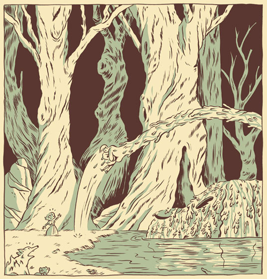 Ahuizotl by Luke Pearson