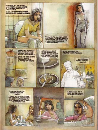 comic art by Ricardo Pelaez