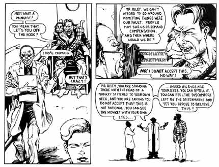 I Was The Thing With Two Heads, by Mike Perkins