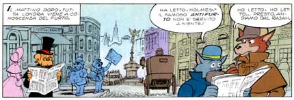 Sherlock Holmes, by Carlo Peroni (Il Giornalino, 1986)