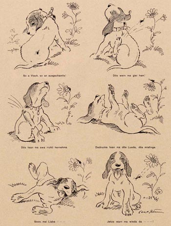 Simplicissimus art by Carl Olof Petersen