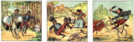 comic art by Manuel Gustavo Bordalo Pinheiro