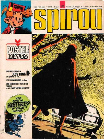 Cover for Spirou, by Arthur Piroton